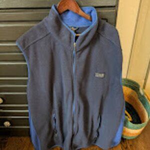 Brooks Brothers Fleece Vest 5XL Blue
